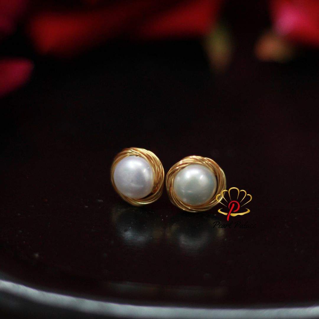 Timeless Elegance Pearl Earrings
