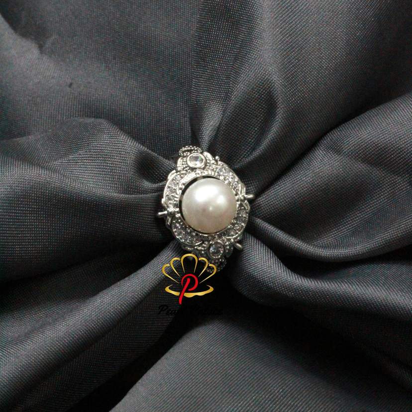 Orchid Mist Pearl Ring — 2