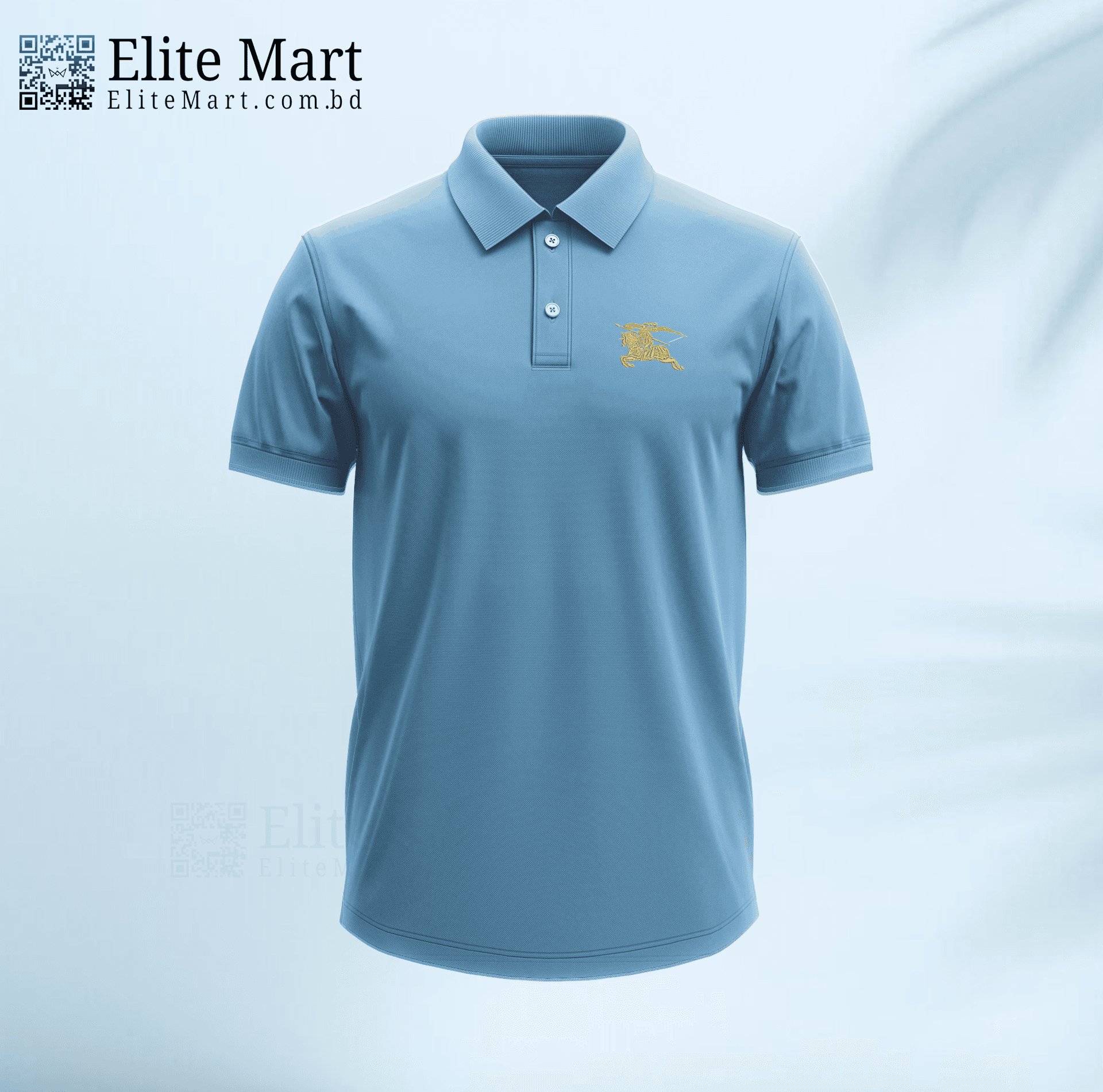 BURBERRY Premium polo shirt (Sky)
