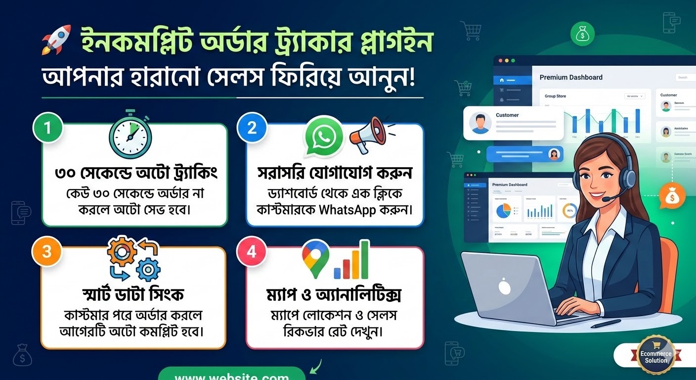 Incomplete Order Tracker WP Plugin