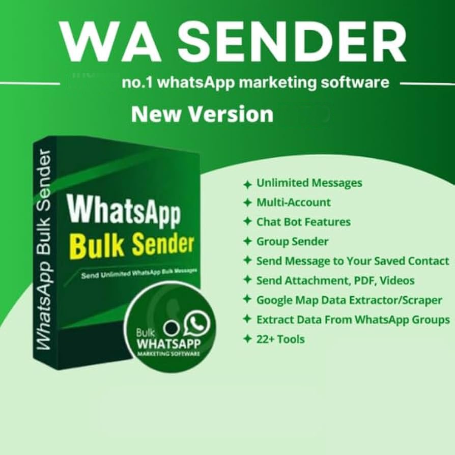 WASender: Free Bulk WhatsApp Sender